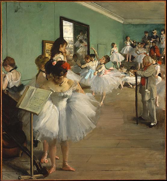 Edgar Degas The Dance Class oil painting image